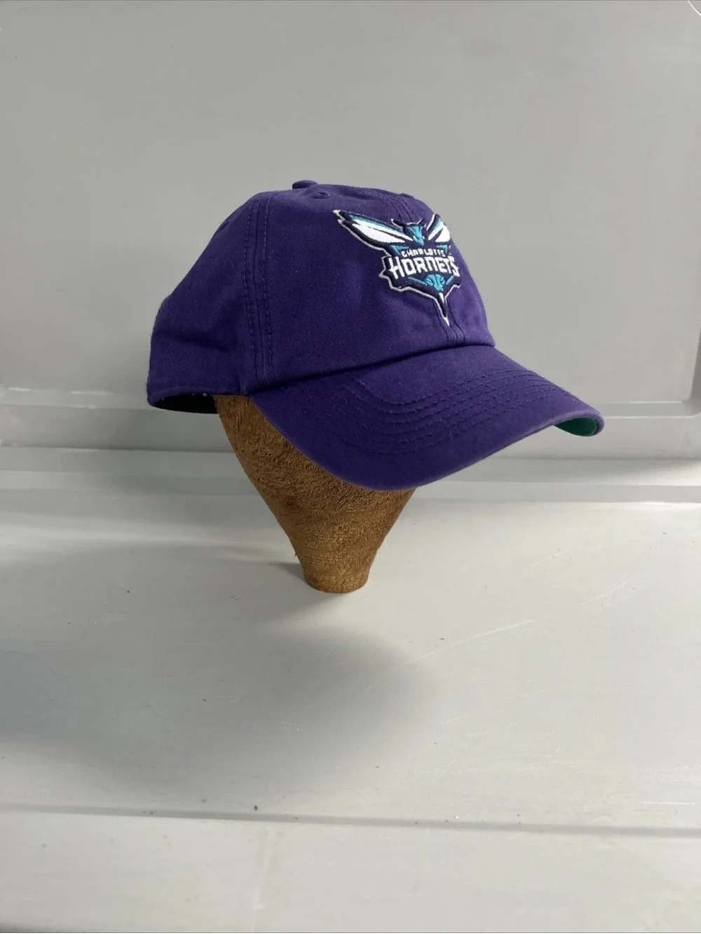 Charlotte Hornets ‘47 Brand Franchise Series Fitted Large Purple Hat Cap NBA